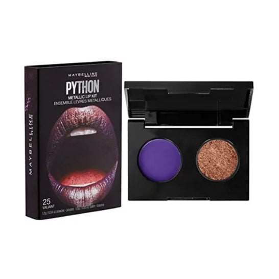 Maybelline Python Metallic Lip 35 Valiant Kit