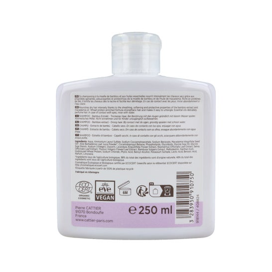 Shampoo Cabelos Secos Cattier 250ml