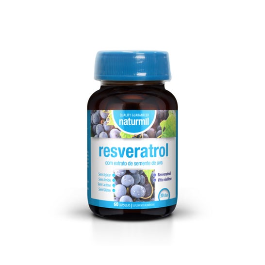 Naturmil Resveratrol Con Extracto De Semilla De Uva 60 Capsulas