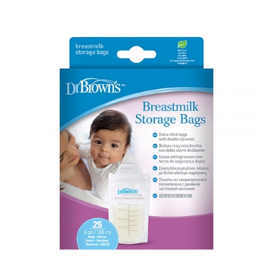 Dr. Brown's Breast Milk Storage Bag Simplisse 25 pcs