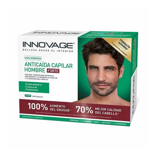 Innovage Capilar Hombre Forte 30 Caps 2 U Innovage Capilar Hombre Forte 30 Caps 2 U