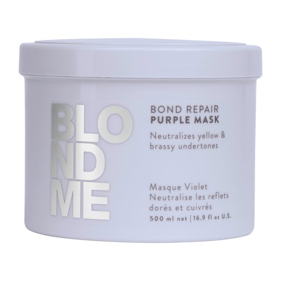 Schwarzkopf Blondme Bond Repair Máscara Roxa 500 ml