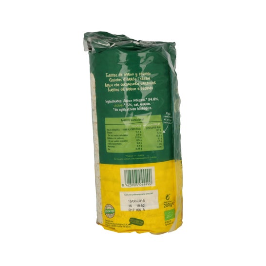 Panquecas Biocop de Arroz Sésamo 200g