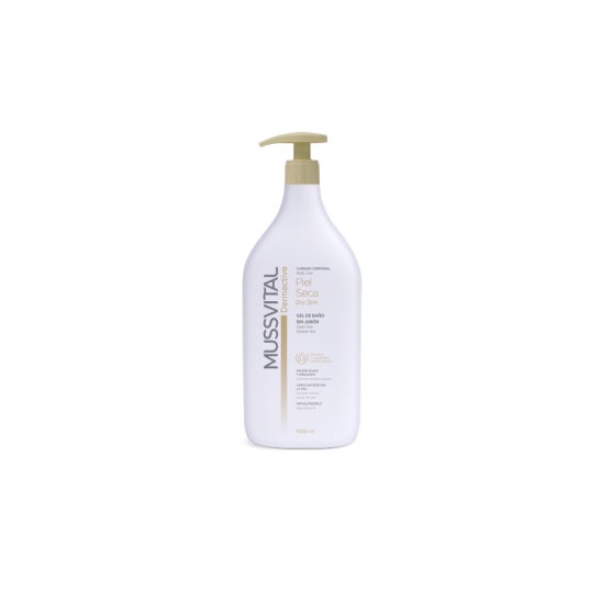 Mussvital Dermactive Pele Seca Gel De Banho 100 Ml