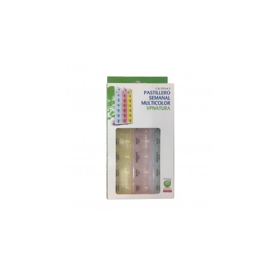 Vp Natura Pillbox Weekly Organizador de Medicamentos Multi