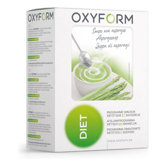Oxyform Diet Sopa Espargos 12 Saquetas