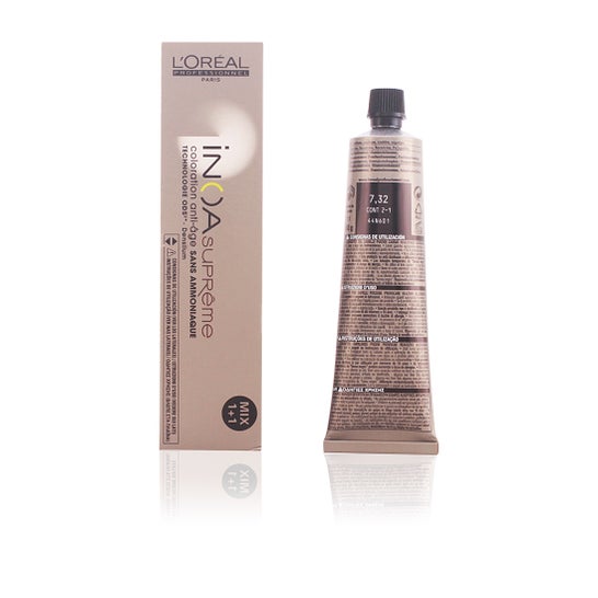 L'Oreal Inoa Supreme Ammonia Free Anti-Ageing Hair Color 7.32 60g