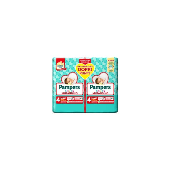 Pampers Baby Dry Duo Downcount Maxi 32uds