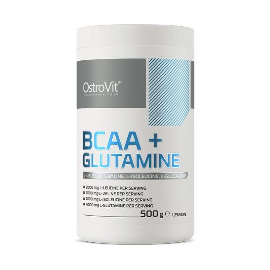 OstroVit Bcaa + Glutamina Limón 500g