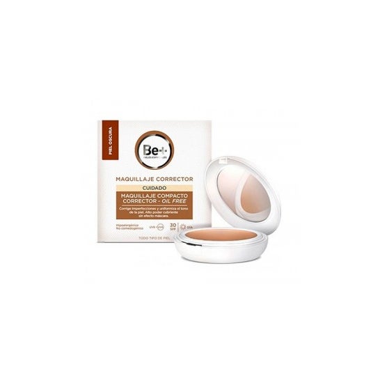 Ser + maquiagem compacto corretivo livre de óleo SPF30 + pele escura 10g