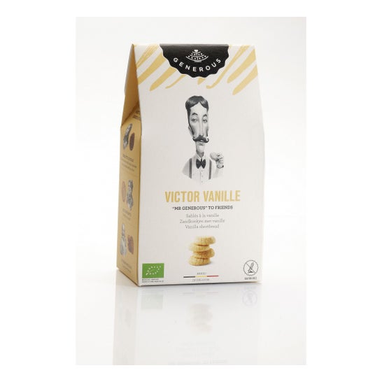 Generous Victor Vanille Shortbread Bio 100g