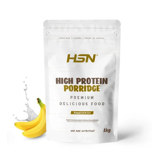 HSN Gachas de Avena Proteicas Plátano 1kg