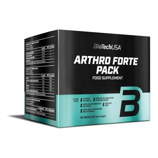 BioTech USA Arthro Forte Pack 30 Unidades