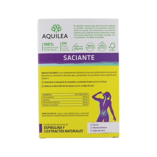 Aquilea Saciante Sabor Framboesa Sticks 15x5ml