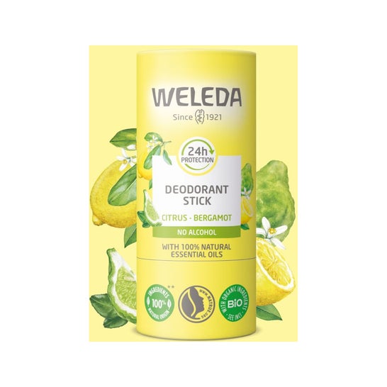 Weleda Desodorizante Stick Citrus Bergamota 50g