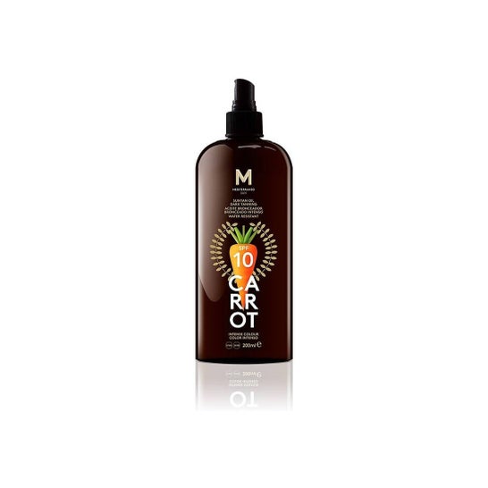Cenoura Sol Mediterraneo Óleo Bronzeado Escuro Spf10 200ml