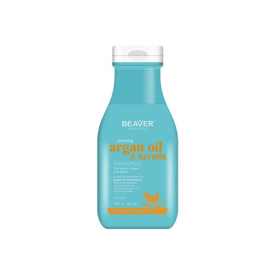 Beaver Argan Oil & Keratin Champô Reparador 350ml