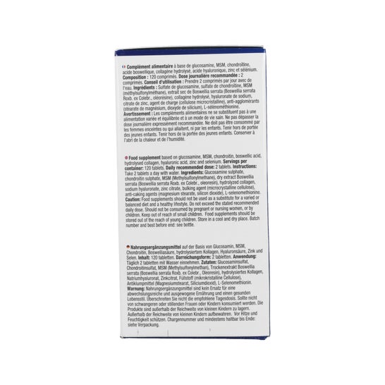Nutralie Glucosamina Msm Condroitina Complex Bio 120caps