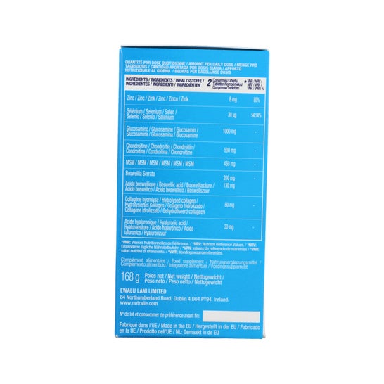 Nutralie Glucosamina Msm Condroitina Complex Bio 120caps