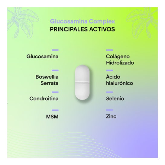 Nutralie Glucosamina Msm Condroitina Complex Bio 120caps