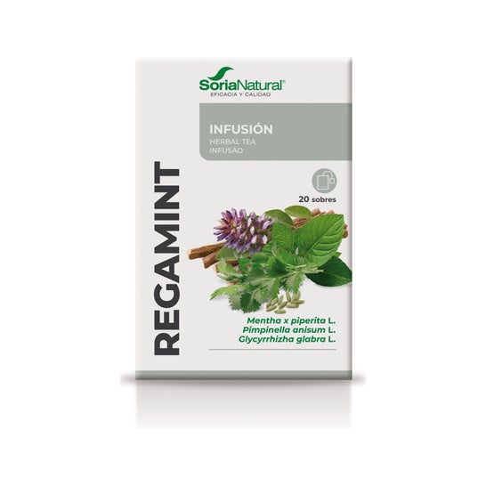 Soria Natural Regamint infusão 20 filtros