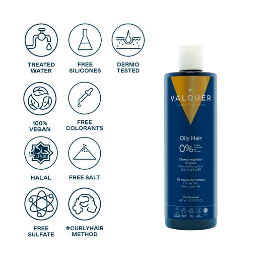 Shampoo Regulador de Gordura Valquer 400 Ml