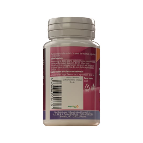 Naturbite Enzimas Digestivas + Probioticos 60caps
