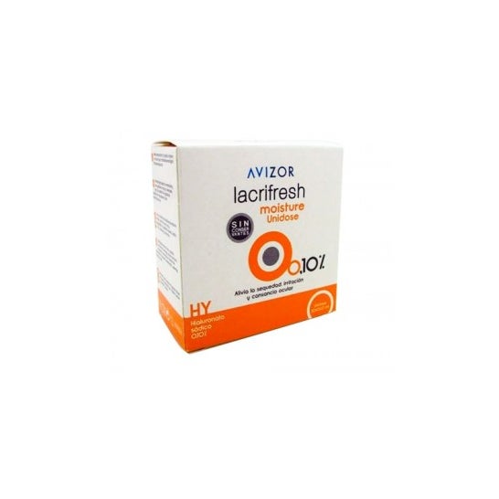 Gotas de umidade Avizor Lacrifresh monodosis 20 x 0