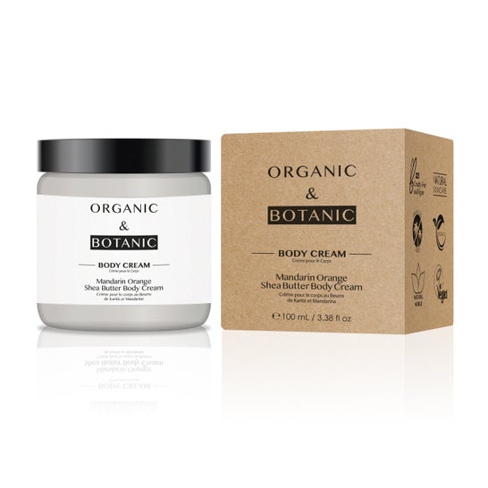 Creme de Tangerina Orgânica e Botânica Orange Renewal Body Cream 100ml