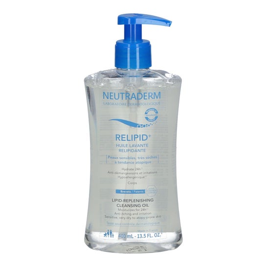 Neutraderm Relipid+ Óleo Limpeza Relipidizante 400 ml