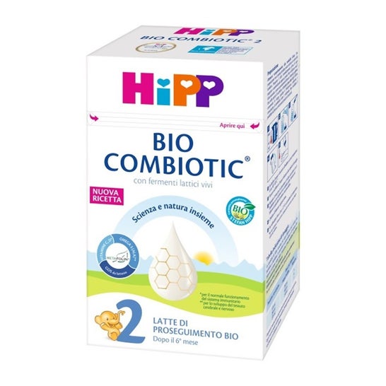 Hipp Leche Combiotic 2 Proseguimiento 600g