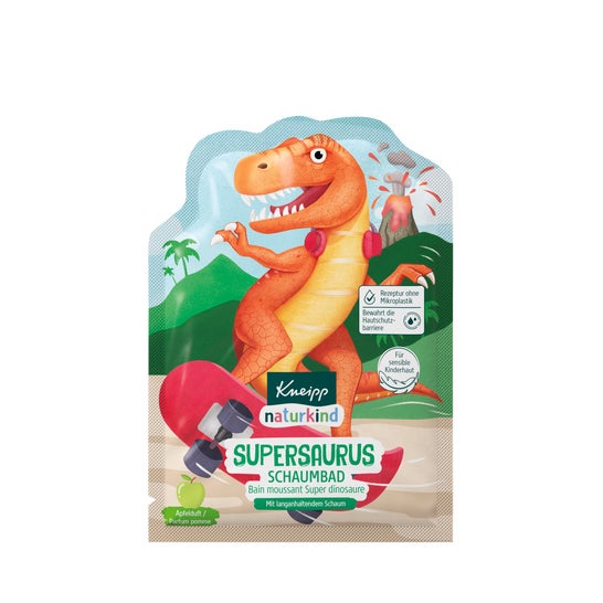 Kneipp Naturkind Banho Espumante Super Dinossauro Maçã 40 ml