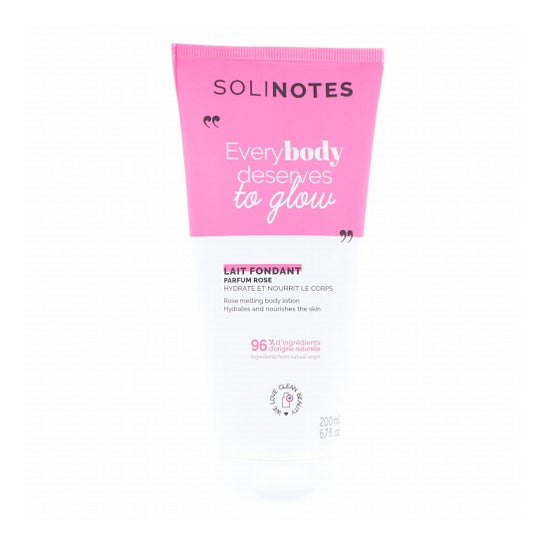 Solinotes Leite Corporal Fundente Aroma Rosa 200ml