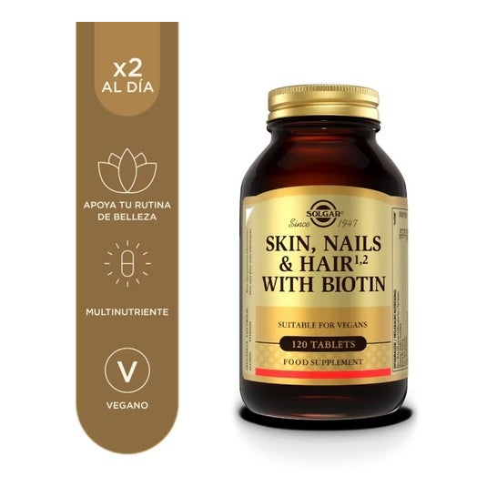 Solgar Formula Pele Unhas e Cabelo 120comp