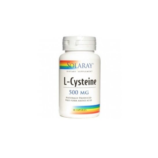 Solaray L-cisteína 500mg 30cáps