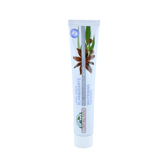 Corpore Sano Pasta Branqueadora de Dentes Eucalipto Anis e Menta 75ml