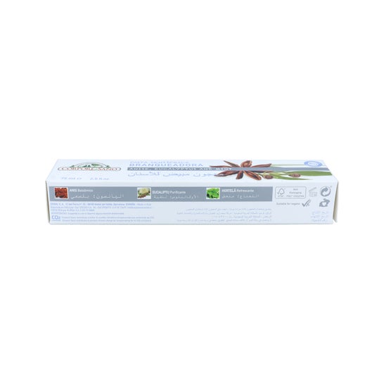 Corpore Sano Pasta Branqueadora de Dentes Eucalipto Anis e Menta 75ml