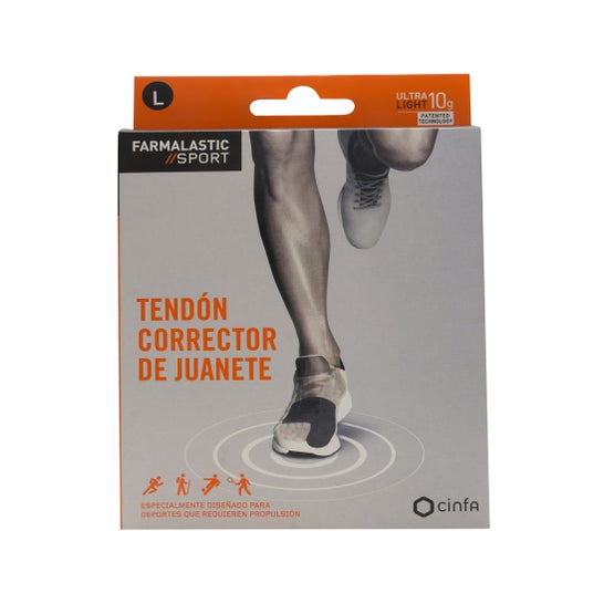 Corrector de Tendões Desportivos de Tendão de Bunião Tamanho L 1ud