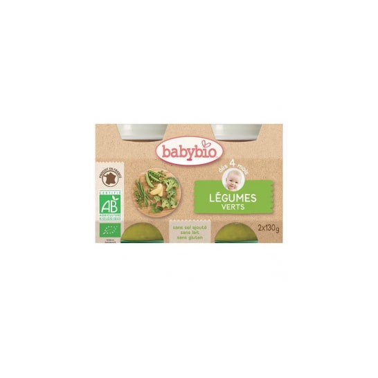 Babybio Pdt/Green Bean 2X130g