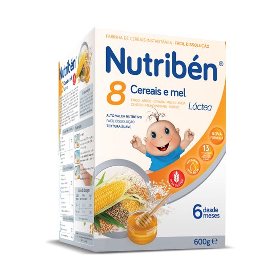 Nutribén™ 8 cereais e mel 600g