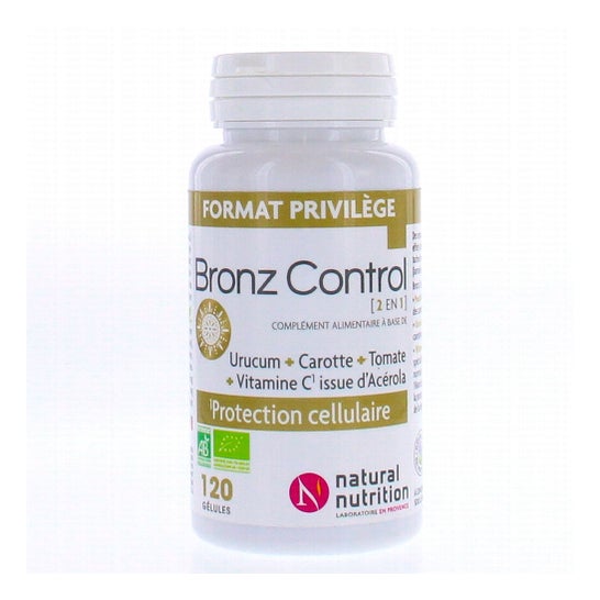 Natural Nutrition Bronz Control 2 En 1 120 Perlas
