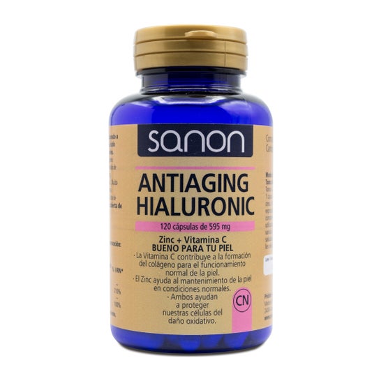 Sanon Antiaging Hialuronic 120 Cápsulas de 595 mg