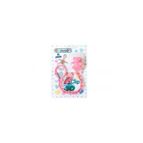 Urso de peluche da chupeta da corda de Chavalin 1ud