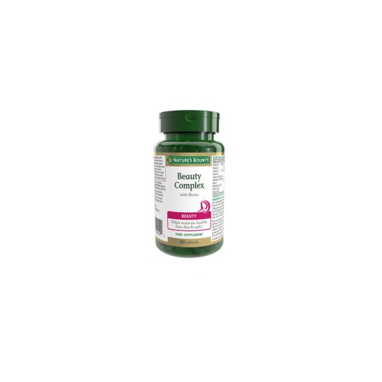 Comprimidos de beleza Bounty da natureza Lex com Biotina 60 comprimidos