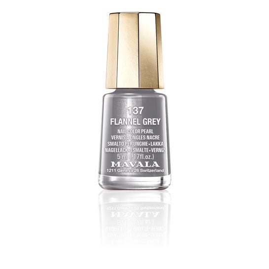 Cinza de flanela esmalte mavala (cor 137) 5ml
