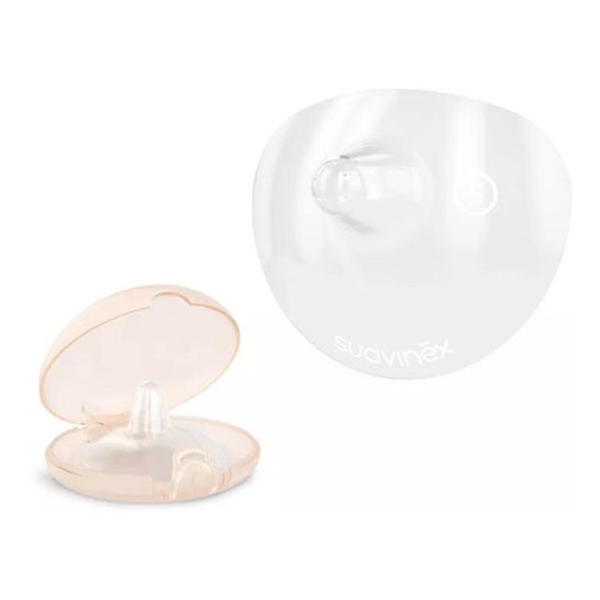 Suavinex Silicone Mamilo Mamilo Manga Tamanho S 2 Unidades Suavinex Silicone Mamilo Mamilo Manga Tamanho S 2 Unidades