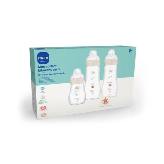 Mam Coffret Biberons Verre 0-6 mois MAM,