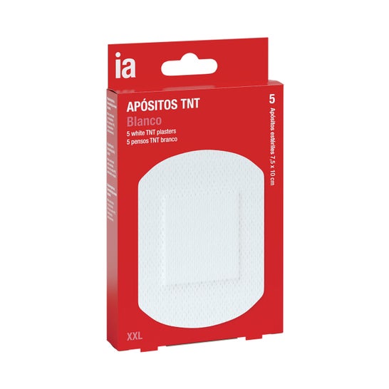 Interapothek Pensos TNT Branco 7,5x10cm 5 Unidades
