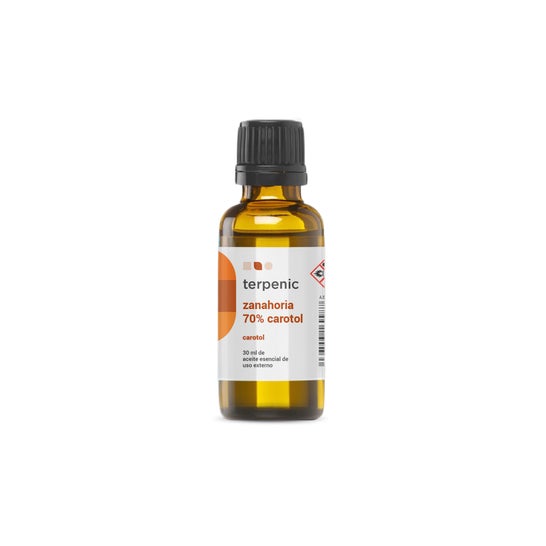 Terpenic Cenoura 70% Carotol Óleo Essencial 30 ml