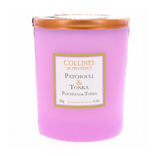 Collines de Provence Vela Perfumada Patchouli & Tonka 180g